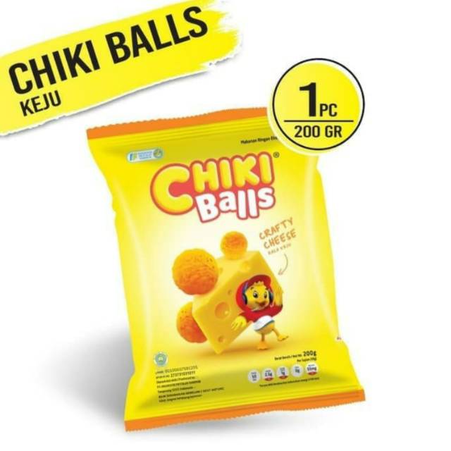 

Chiki Balls Rasa Keju Snack 200 gram