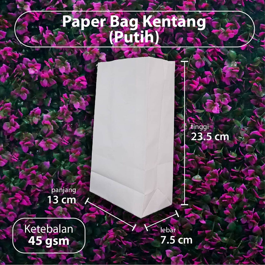 

RB (Depok) Paper Bag Kentang / Donat / Roti - Sachel Bag