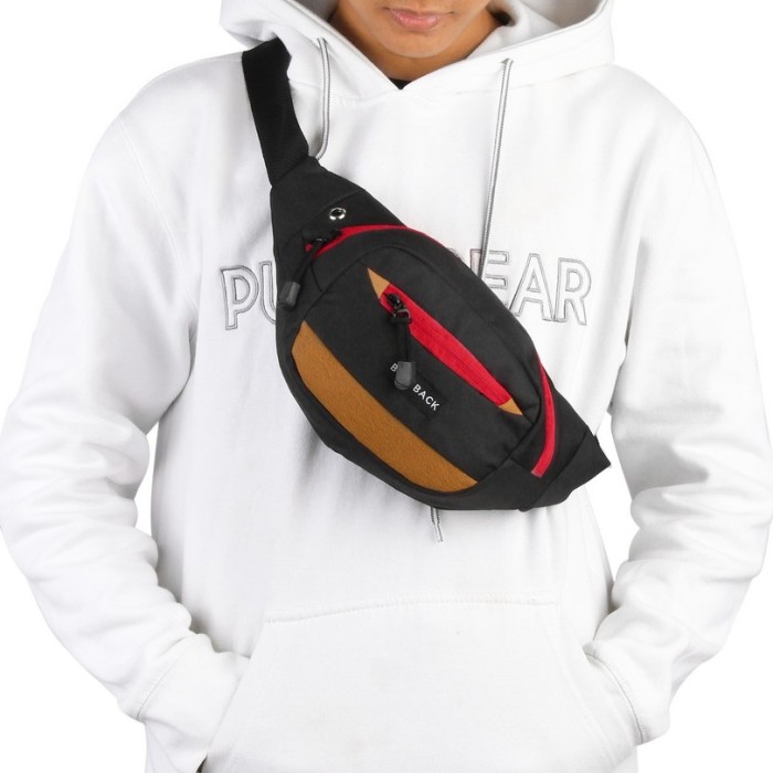 Tas Waist Bag Buffback Suede Combo