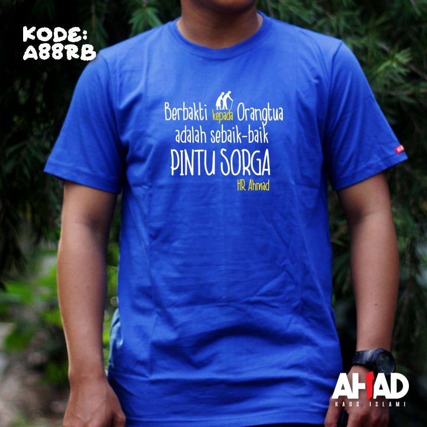 Kaos islami ahad-berbakti kepada orang tua A90