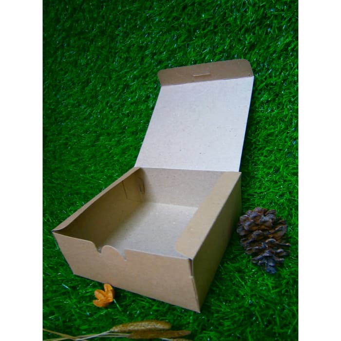 

READY STOCK GIFT BOX PERSEGI PACKING SOUVENIR TUTUP ATAS UKURAN 12 X 12 X 5cm