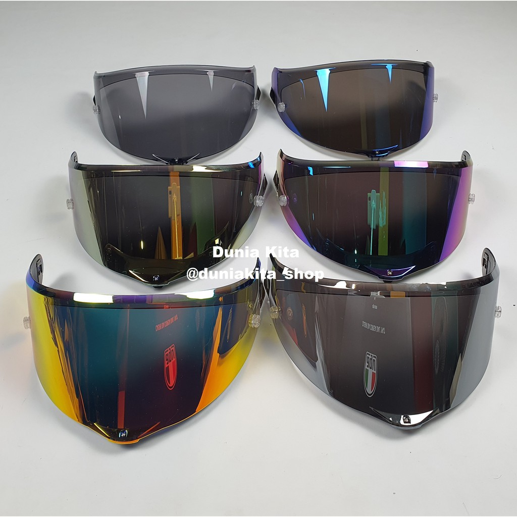 Visor Iridium Race 3 Aftermarket AGV Pista Corsa GPR GPRR