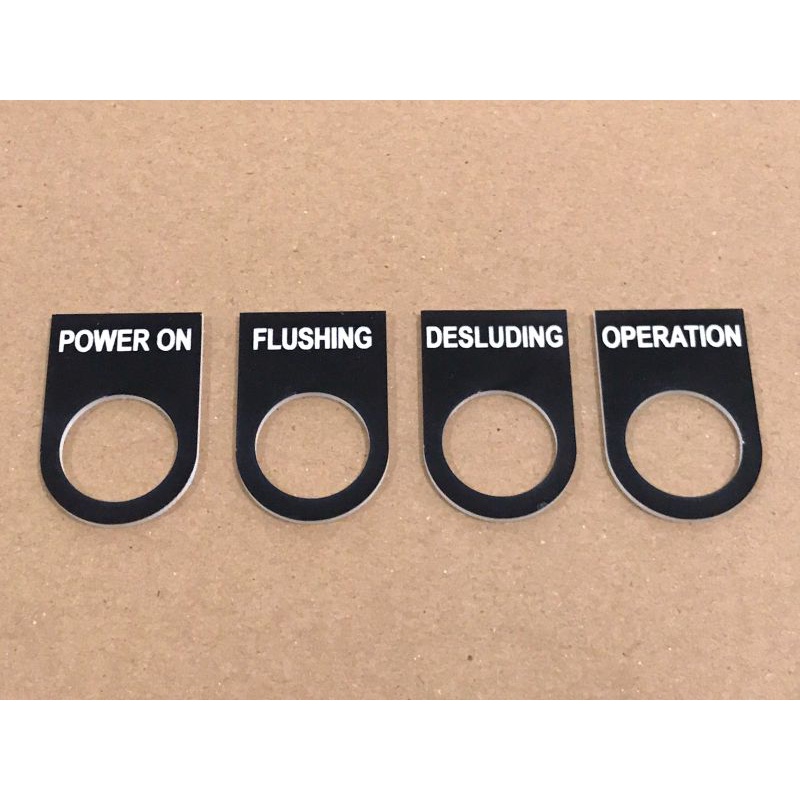 

22mm Grafir Name Plate Panel / Name Tag / Plat Ukir / Plat Nama Panel