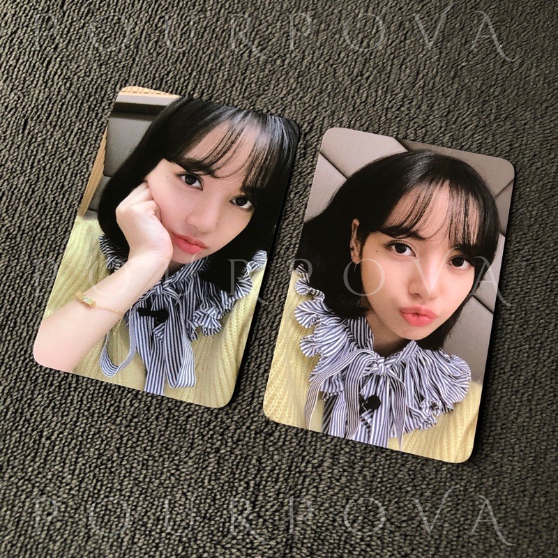 LISA PHOTOCARD BENEFIT KTOWN PHOTOBOOK [0327] Second Edition