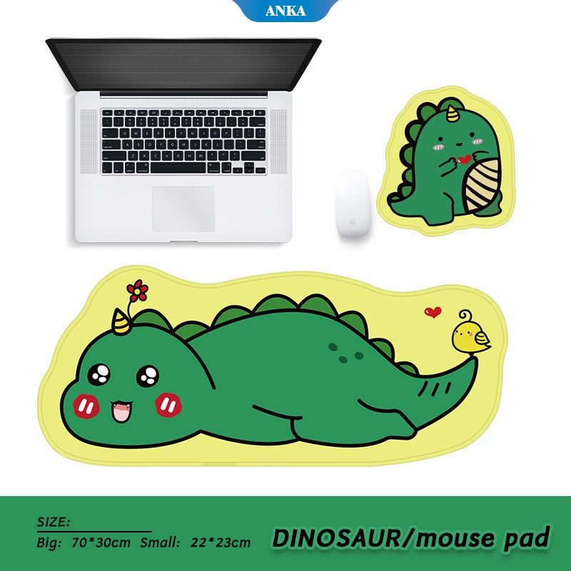 Mouse pad kartun lucu yang menebal dapat dicuci dan game/kantor antifouling