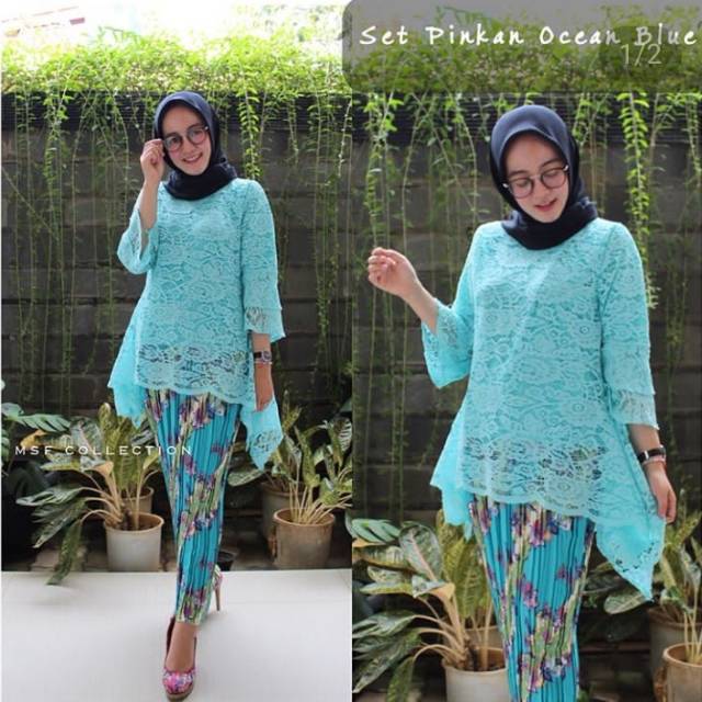 Set pinkan ocean blue