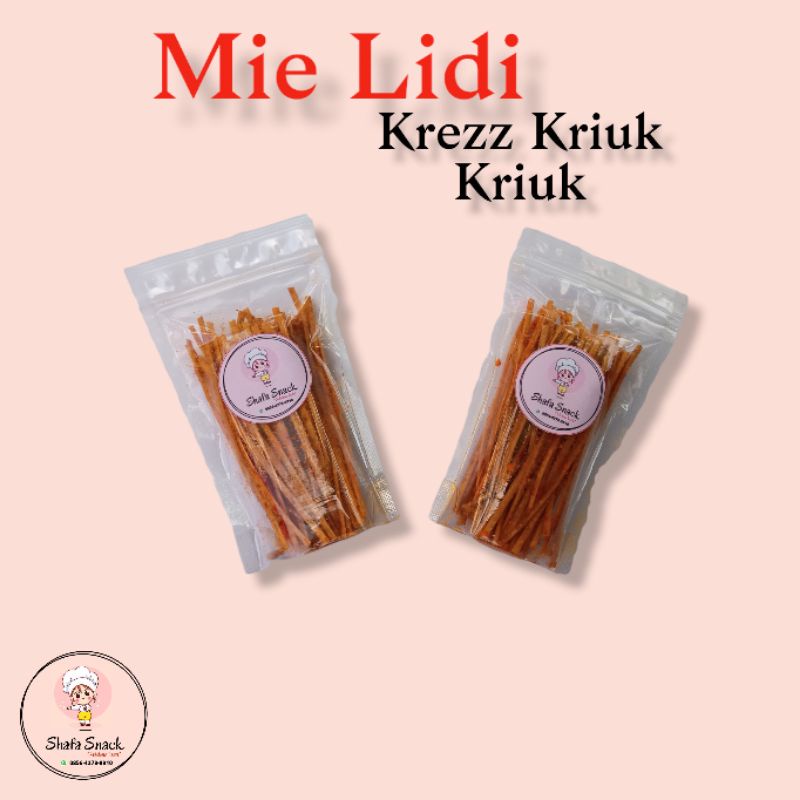 

Mie Lidi Kemasan Pouch