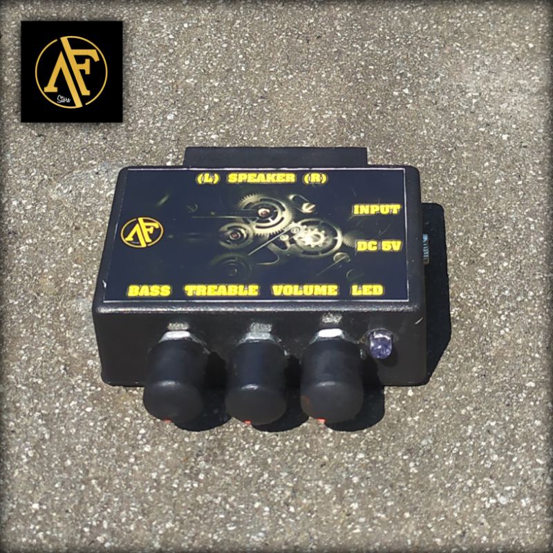 mini amplifier (bass, treable)