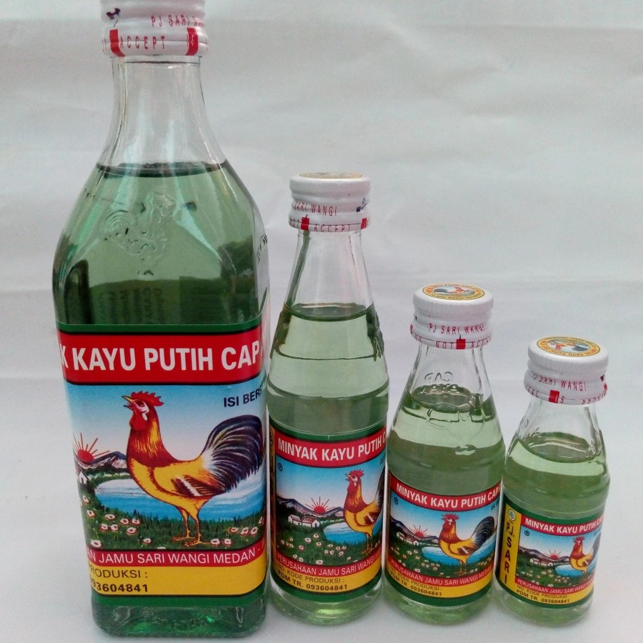 Minyak Kayu Putih CAP AYAM Asli Medan - (12ml - 25ml - 40ml - 150ml)