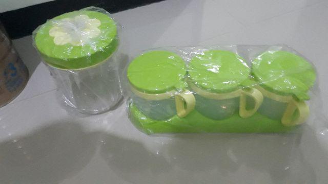 Tempat Bumbu Isi 3 Bulat Tgm1076