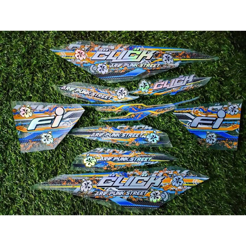 striping transfaran hologram vario led 125-150