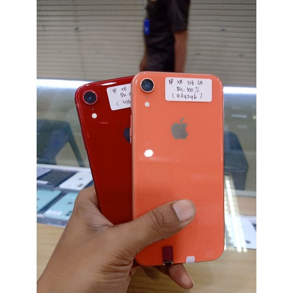 Iphone XR 64GB Second Ex Inter Original 3Utools aman-128GB