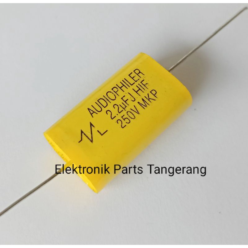 KAPASITOR AUDIOPHILER 2.2UF 250V CAPACITOR AUDIOPHILER 2.2UF 250V MKP AUDIOPHILER 2.2UF 250V kapasit