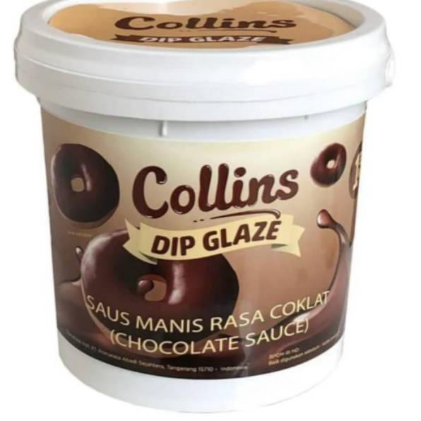 

BISA COD Collins Dip Glaze Coklat 1 kg