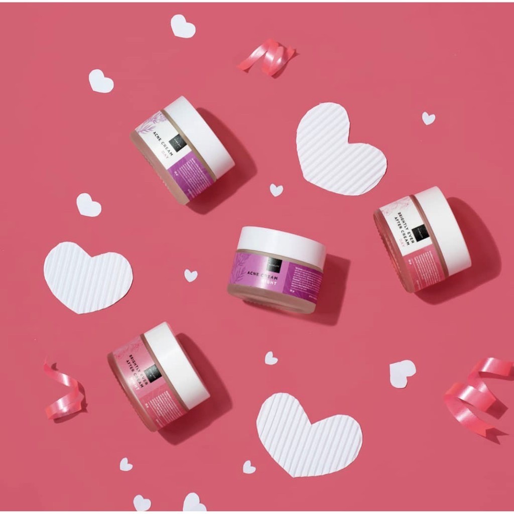 BPOM - Scarlett Cream Brightly Day and Night Cream, Scarlett Acne Cream Day and Night