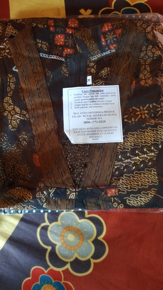 #bayardirumah Tunik Batik Terbaru M - Jumbo