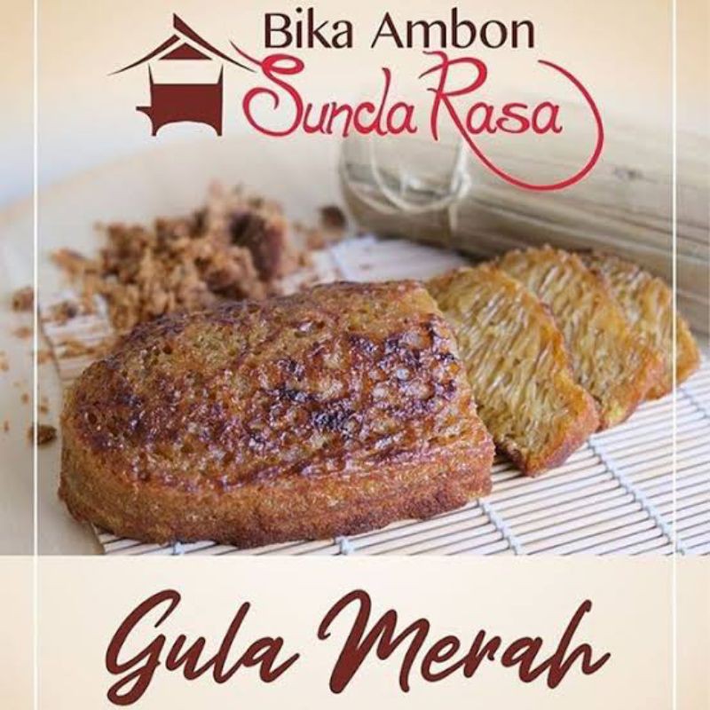 

bika ambon sunda rasa gula aren