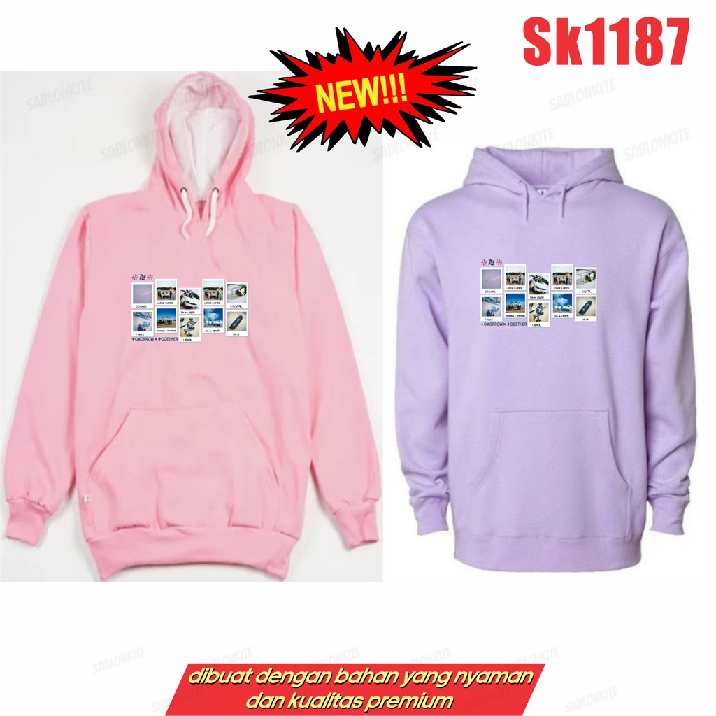 MURAH!!! HOODIE SWEATER KPOP POLAROID SK1187 UNISEX FLEECE