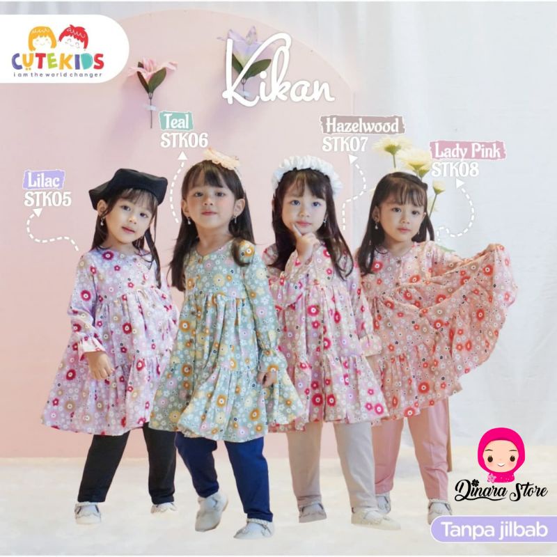 SET TUNIK KIKAN BY CUTEKIDS
