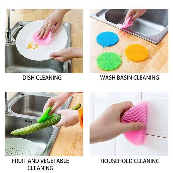 Spon Silikon Pencuci Piring/Dish Sponge Silikon