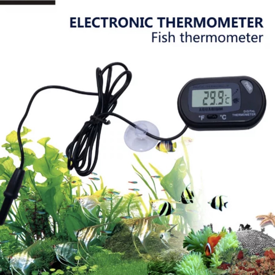 Akuarium Termometer Aquarium Thermometer with Probe Reptile