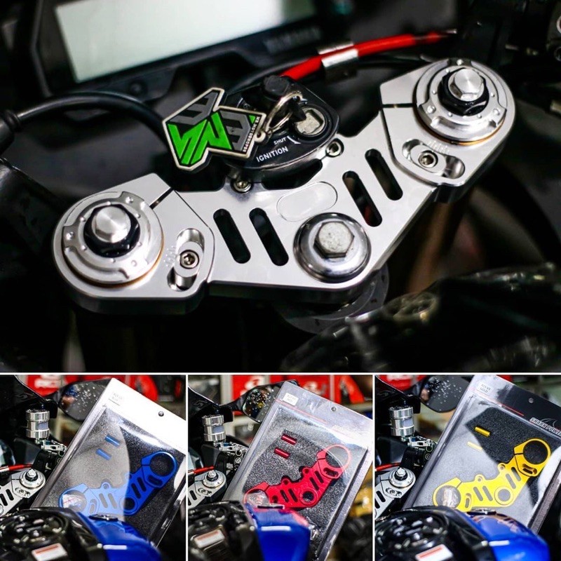 Triple Clamp Yamaha R15 V3 | Triple clamp Shark power R15 v3 | TRIPLE CLAMP R15 V3