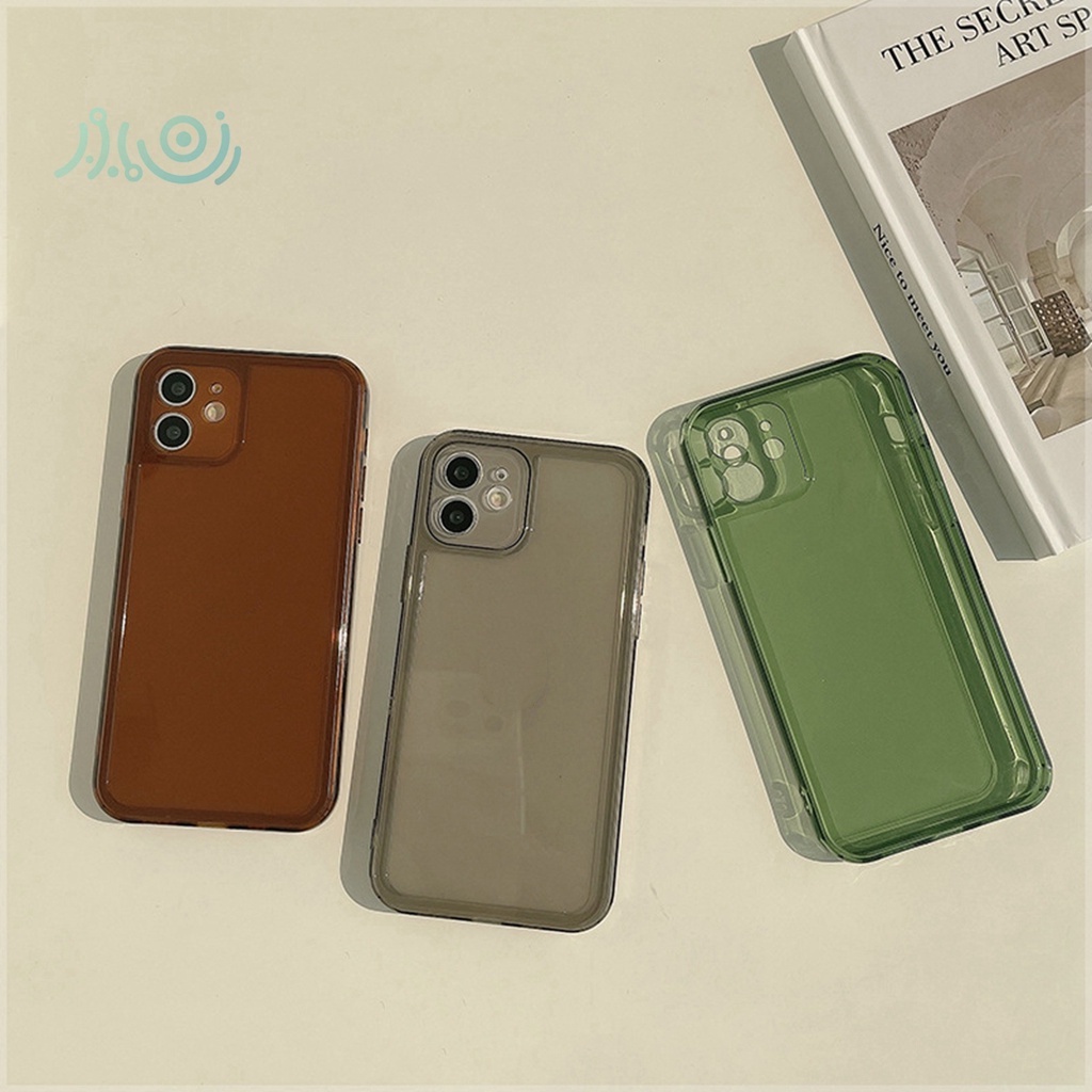 Crystal Multi-color Phone Case for IPhone 11 12 Pro Max X XS Max XR 8+ 7 Plus SE Clear Shockproof Soft TPU Transparent Back Cover