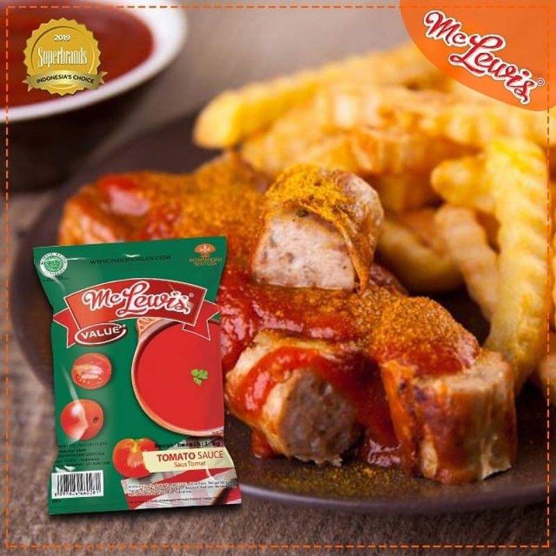 

Mc Lewis Saus Tomat 1kg