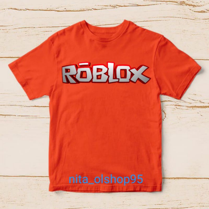 baju anak minicraft kaos anak roblox Minecraft