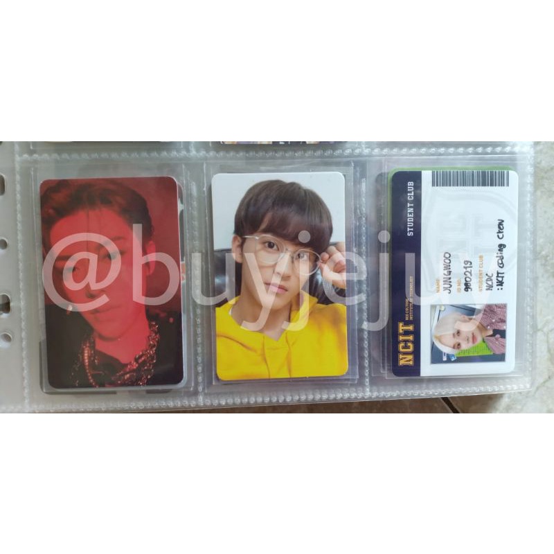 PHOTOPACK PC NCIT NCT 127 OFFICIAL UNSEALED YUTA NIGHT MARK DAY ID JUNGWOO