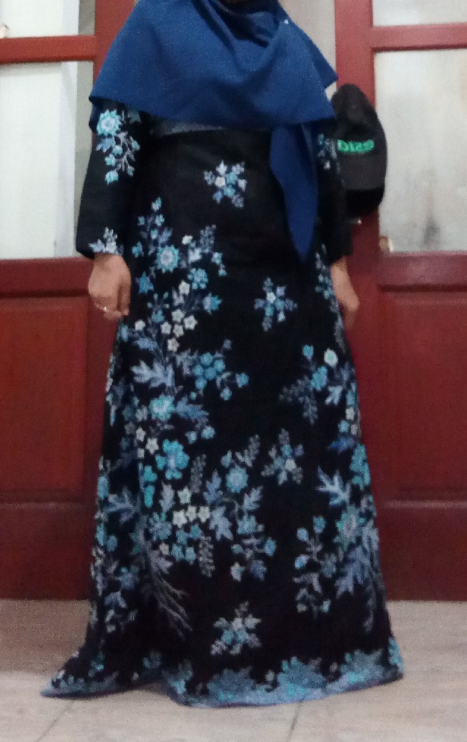 Ms Gamis Batik Sriwedari Maxi Katun Bumil Allsize Dan Jumbo