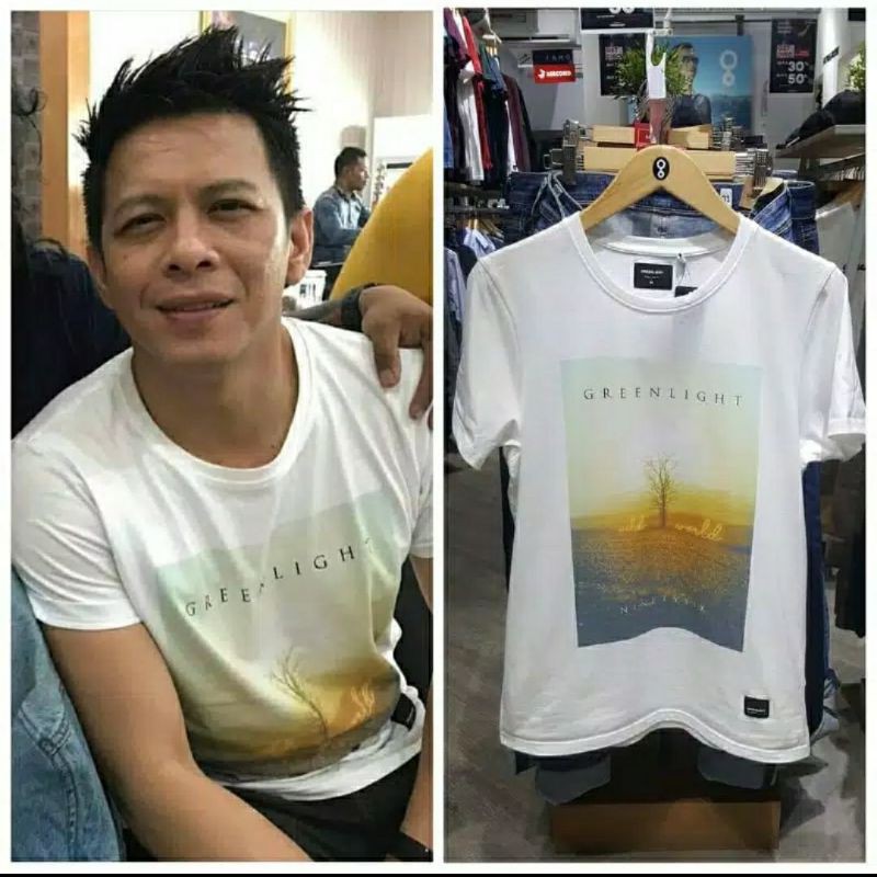 Kaos greenlight/Kaos greenlight pria/Kaos greenlight terlaris/kaos greenlight cod