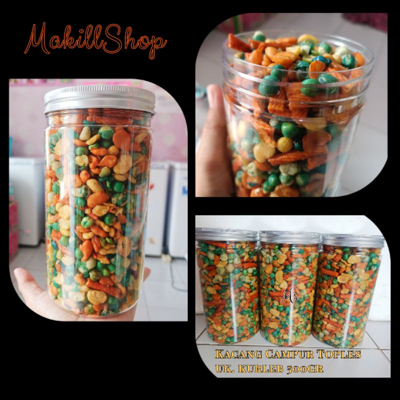 Kacang Campur Toples uk 500gr