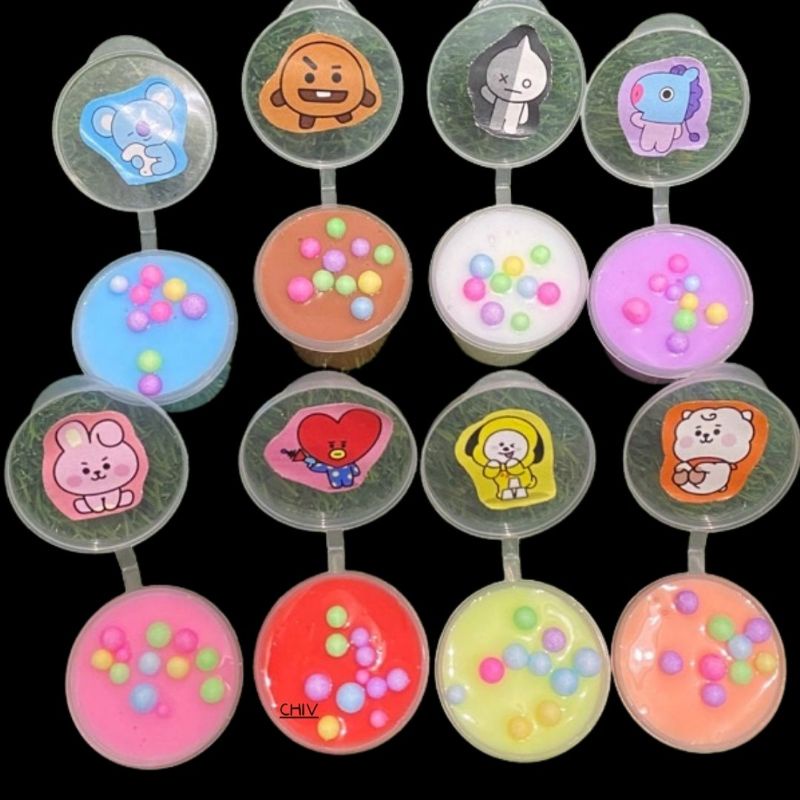 《READY STOCK 50+ JENIS》 Mainan Anak Pop it Fidget Unicorn Rainbow Versi 1-2pcs Slime Random