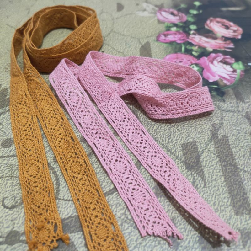 lace renda katun rajut.1,5cm