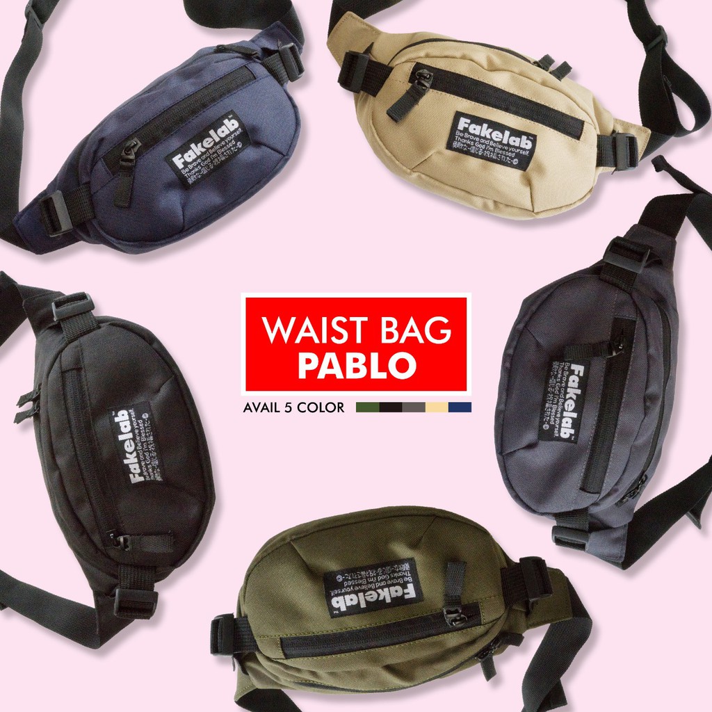 Fakelab Pablo Waistbag / Tas Pinggang / Bag