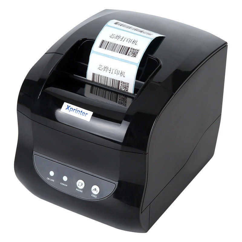 Printer Label Thermal Xprinter 365B 80mm USB LAN Struk | Cetak Sticker Resi Shopee 80x80