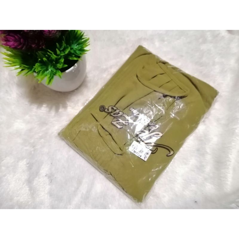 Khimar aje zas moka /moca best seller premium original aje zas-Olive