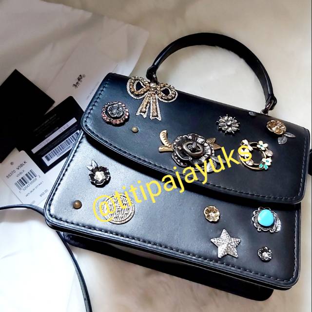 Coach Parker Top Handle Limited Vintage Jewellery (Butik Warranty)