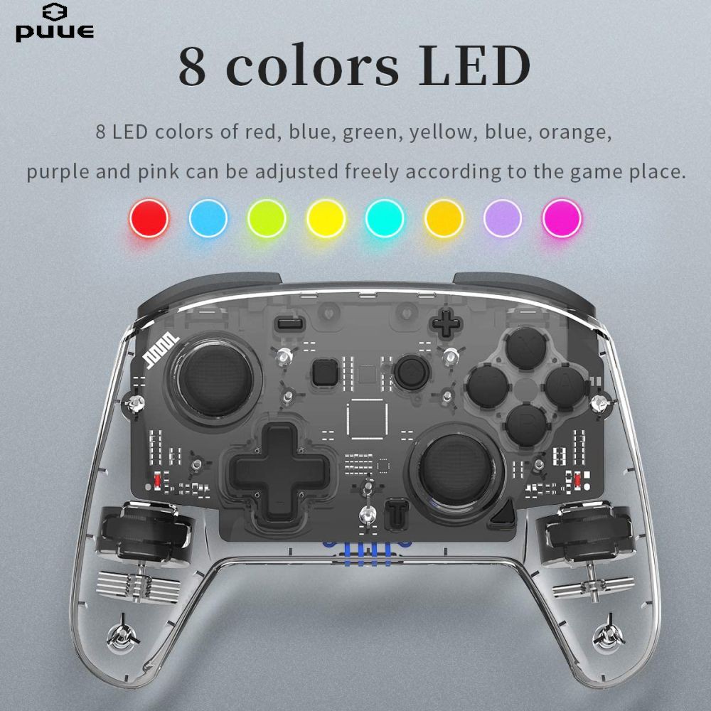 switch pro controller led color
