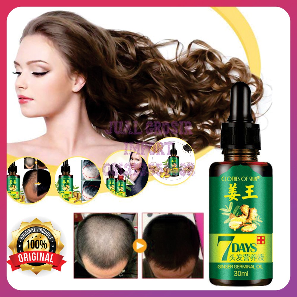 7 Days Clothes Of Skin - Minyak Penumbuh Rambut Ginger Germinal Oil ORIGINAL