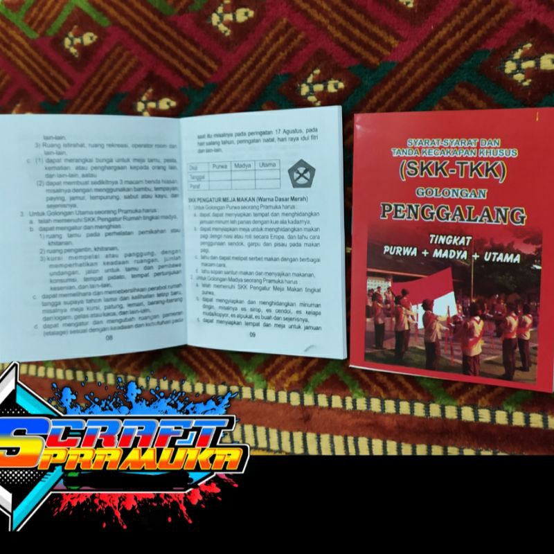 BUKU SKK PENGGALANG PRAMUKA