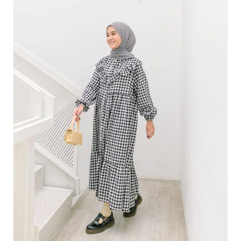 Hayya Gingham Black Haidee&Orlin (Booked)