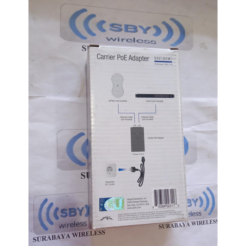 Adaptor PoE 50Volt 1,2A UBNT 50V-60W 1.2A Ubiquiti