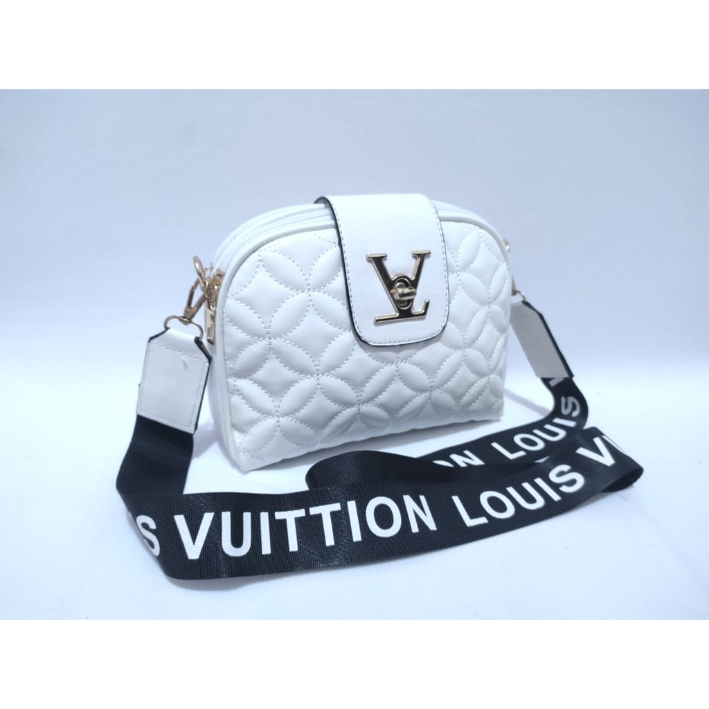 SLING BAG LV FLOWER 2 RUANG TALI STRAP