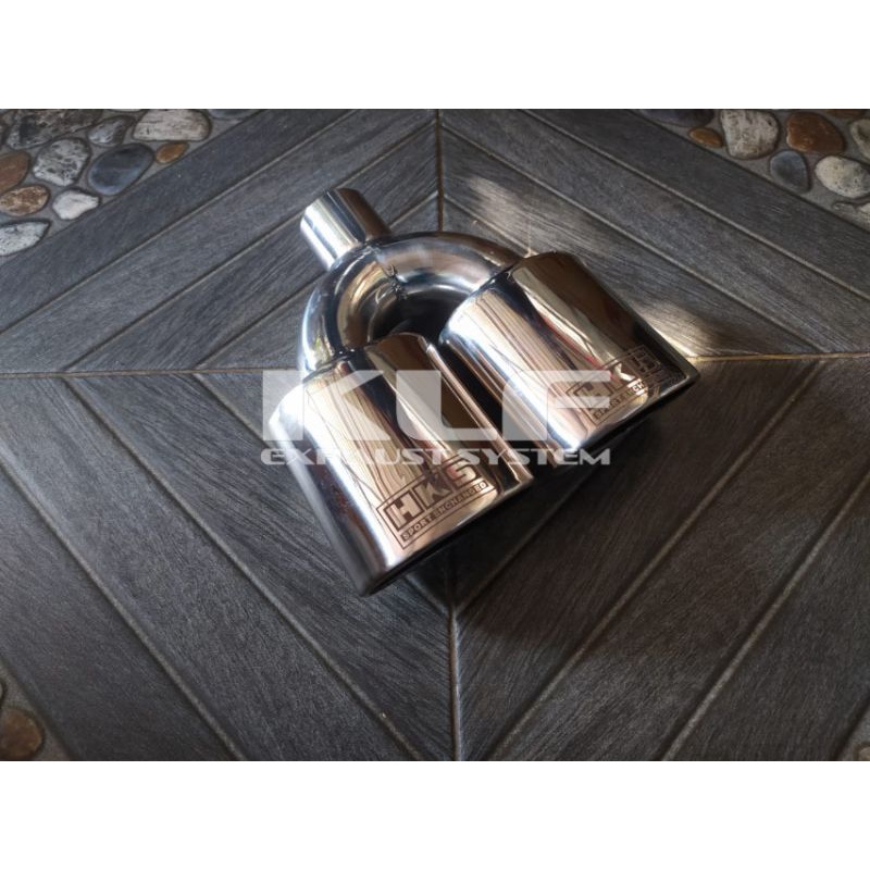 Knalpot Suos Cabang Dua/Jet bus/Elf/L300 solar