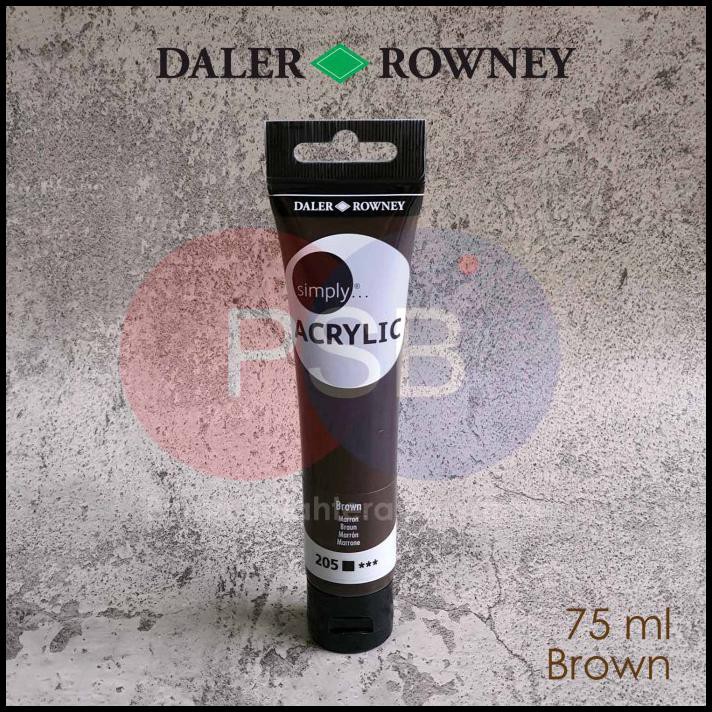 

Cuci Gudang Daler Rowney Simply Acrylic 75 Ml Brown