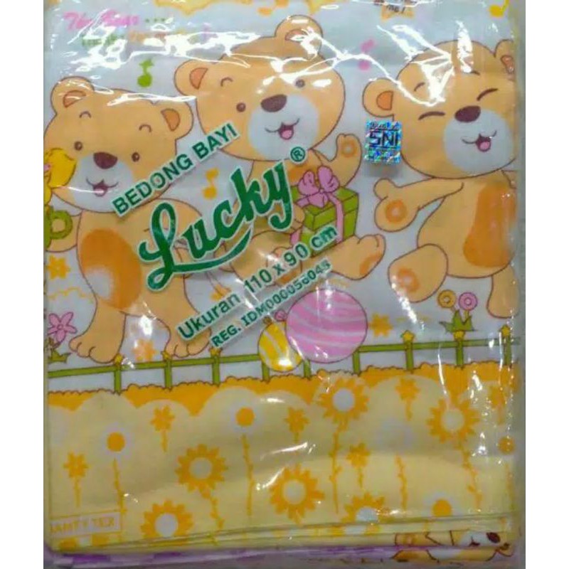 [6PCS] Bedong bayi Lucky 110x90 Asli SNI