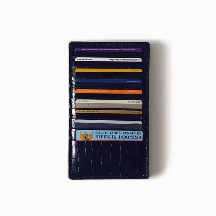 Dapoza Card Wallet Leather / Dompet slot tempat kartu kulit