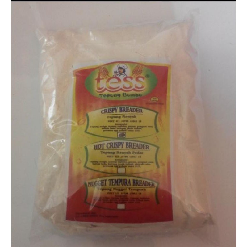 

Tepung Bumbu Crispy Tess 450gr